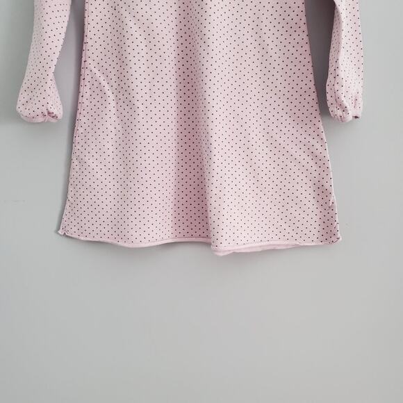 NANO Girls Purple Long Sleeve Polka Dot Dress Size 7 - Picture 6 of 9